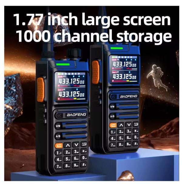 Baofeng UV26 Walkie Talkie GPS APSR Multi Band Bluetooth Programming Recording Wirless Copy Frequency Type-C Long Range Two Way Radio - Image 5