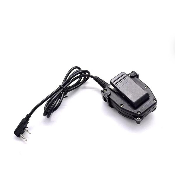 Waterproof PTT Key Extend Cable Plug for Z Tactical Comtac II Noise Reduction Headset 2 Pin K Walkie Talkie Talk Button - Image 3