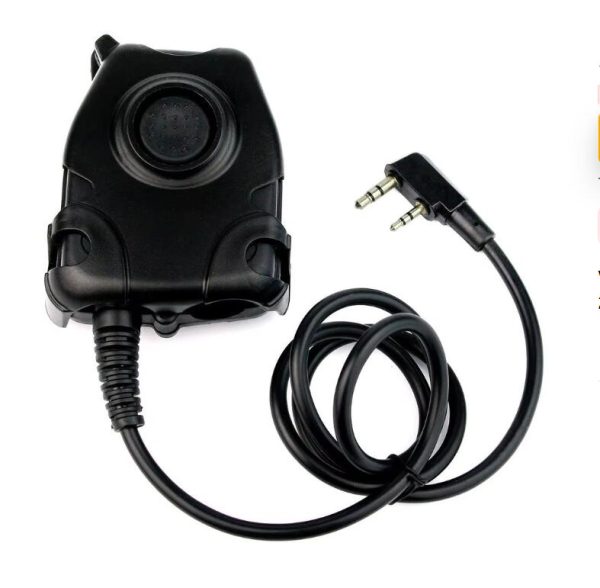 Waterproof PTT Key Extend Cable Plug for Z Tactical Comtac II Noise Reduction Headset 2 Pin K Walkie Talkie Talk Button - Image 5