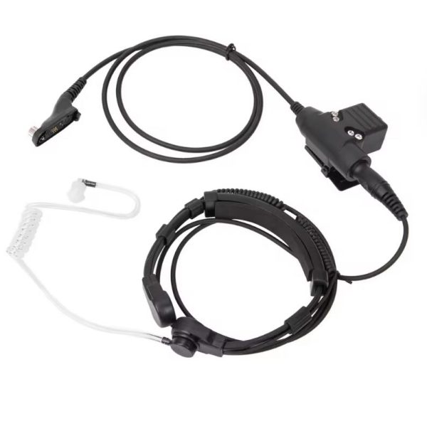 U94 PTT+7.1mm Hanging Neck Headset for MOTOROLA Xir P8268 DP4800 Two-Way Radio Telescopic Throat Control Mic - Image 2