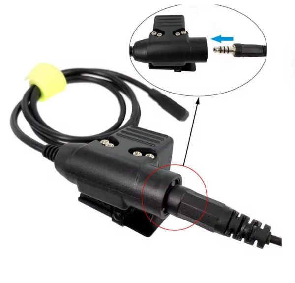 U94 PTT+7.1mm Hanging Neck Headset for MOTOROLA Xir P8268 DP4800 Two-Way Radio Telescopic Throat Control Mic - Image 5