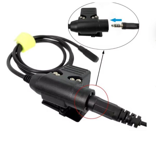 U94 PTT+7.1mm Hanging Neck Headset for MOTOROLA Xir P8268 DP4800 Two-Way Radio Telescopic Throat Control Mic - Image 3