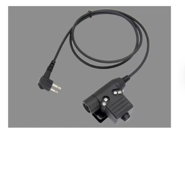 U94 PTT+7.1mm Tactical Telescopic Throat Controlled Walkie Talkie Headset For Motorola GP88S GP300 A8 12 Radio 2 Pin M Earphone - Image 5