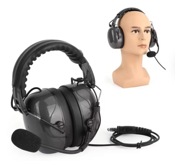 Artudatech Aviation Headset Noise Cancelling Pilot Headphone 7.1mm Plug Excellent Acoustic Design Earphone - Image 2