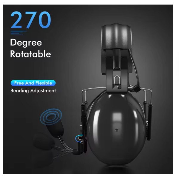 Artudatech Aviation Headset Noise Cancelling Pilot Headphone 7.1mm Plug Excellent Acoustic Design Earphone - Image 4