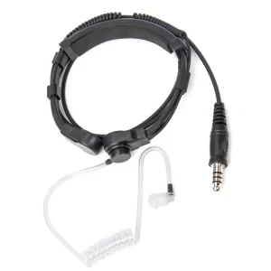 7.1mmFor Walkie Talkie Radio Telescopic Tactical Throat Vibration Mic Headphone Headset Accessories New High Quality