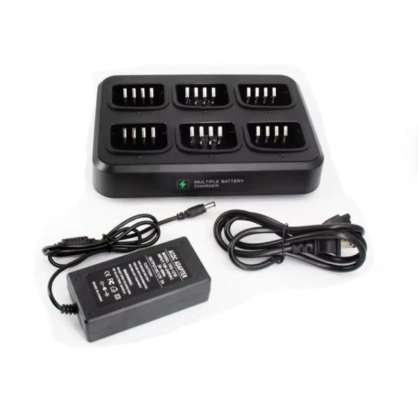 KSC-356  SIX WAYS Multi-Charger For Kenwood KNB-45L NX240 NX340 TK2000 TK2402 TK3400 TK-2212L TK3207 TKU100 TK3402 two way radios - Image 3