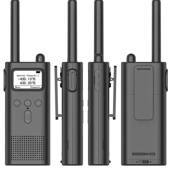 2025 new A218 Pro FM FRS GMRS uhf Ultra Mini Walkie Talkie 1.6-inch LCD VOX support APP writing bluetooth headphone for Xiaomi mijia wallkie talkie - Image 6