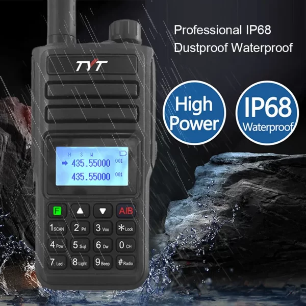 TYT TH-UV98PLUS Ham Radio Dual Band 10W 136-174MHz/400-480MHz Two Way Radio One-key Frequency Copy