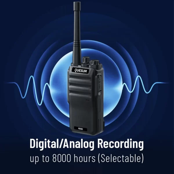 Quansheng MD100i Factory Direct Sale DMR Two-Way Radio IP67 Handheld GPS Wireless Digital Walkie Talkie with Multi-Function - Image 5
