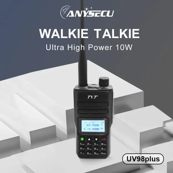 TYT TH-UV98PLUS Ham Radio Dual Band 10W 136-174MHz/400-480MHz Two Way Radio One-key Frequency Copy - Image 5