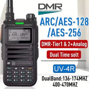 UV-4R DMR Portable Radio Digital Walkie Talkie Dual Mode Analog Two Way Radio