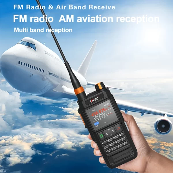 8 colors New VR-N76 Walkie Talkie Transparent GPS Positioning Waterproof Bluetooth APRS Function Ham Two Way Radio - Image 6