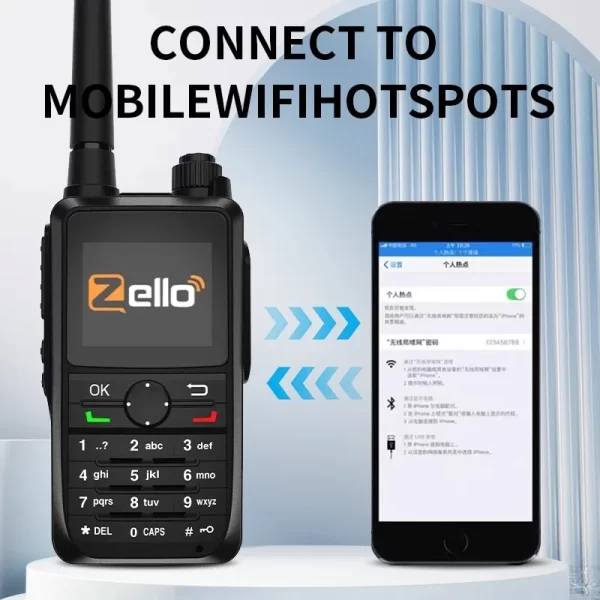 Zello Walkie Talkie POC Network Radio Waterproof ip67 Wifi BlueTooth GPS Long Range Two Way Radio Worldwide Talking - Image 4