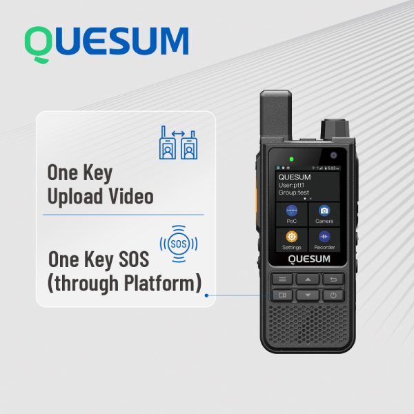 QUANSHENG MP70S 4G Smart Two-Way Radio Walkie Talkie Handheld Set 50km Wireless Communication for Communication Zello - Image 5