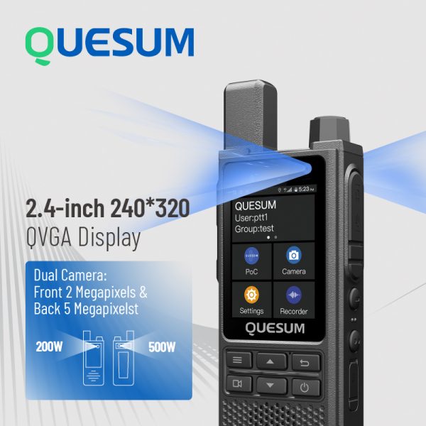 QUANSHENG MP70S 4G Smart Two-Way Radio Walkie Talkie Handheld Set 50km Wireless Communication for Communication Zello - Image 3