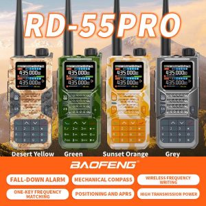 Baofeng RD-55PRO Airband Walkie Talkie Wireless Copy Frequency Type-C NOAA Long Range 640CH Enhanced Ham Two Way Radio
