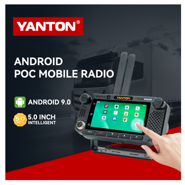 YANTON TM-7600 Professional PTT Radio 4G LTE 3G WCDMA GSM IP Network POC Mobile Car Radio Walkie Talkie With GPS - Image 3
