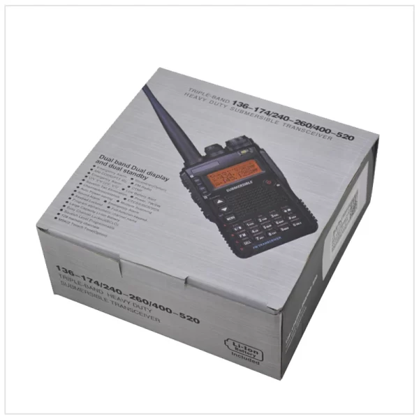 TalkPod TP-UV5S Tri-Band Handheld Analogue Radio Sister Yaesu VX-8DR - Image 6
