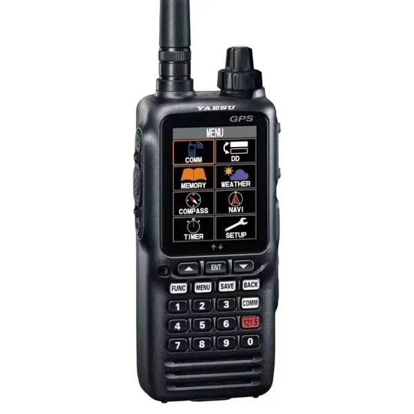 New YAESU Original Portable Aviation Radio FTA-850L, 2.4" Large Color Screen, 6W HAM Power Ham Walkie Talkie - Image 2