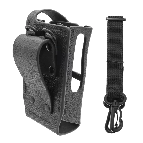 New Leather Case for Motorola R7 two-way radio - Image 3