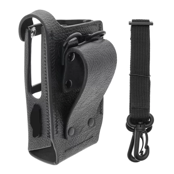 New Leather Case for Motorola R7 two-way radio - Image 4