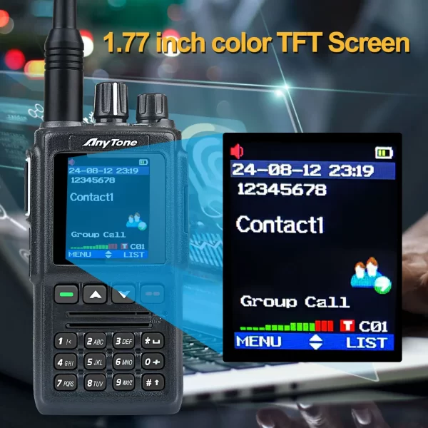 Anytone AT-D168UV Digital Ham Two way Radio - Image 5