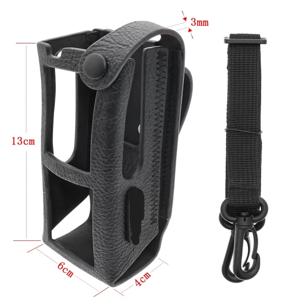 New Leather Case for Motorola R7 two-way radio - Image 6