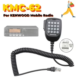 KMC-62 RJ45 8 Pin 16 keypad Walkie Talkie PTT Microphone for KENWOOD TM271A TM281 TM481 TM471 TK868G TK8108 TK768G Radio Hand Speaker Mic