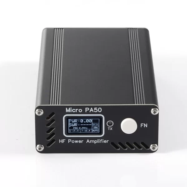 New Micro PA50+ (PA50 Plus) 50W 3.5MHz-28.5MHz 1.3inch OLED Screen Intelligent Shortwave HF Power Amplifier SWR Meter LPF Filter - Image 4