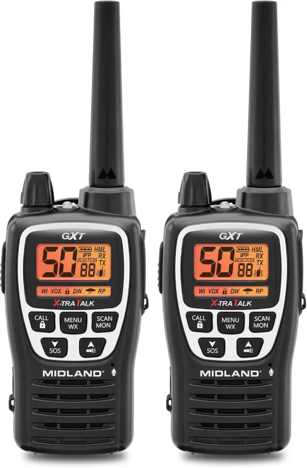 2Pack GXT3000 GMRS Midland Portable 2 ways Radio Free Shipping