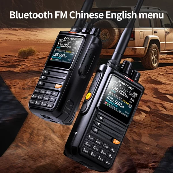 ZASTONE M8 10W Two Way Radio AM Air Aviation Band High Power Walkie-Talkie APP programming noise - Image 4