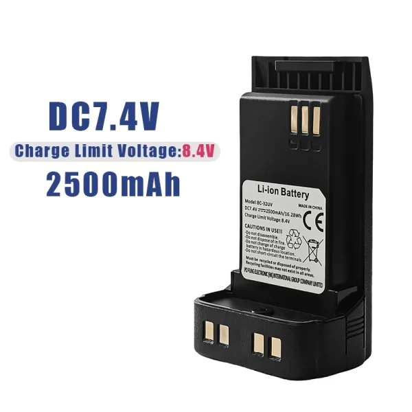 Walkie Talkie Battery Replacements Batteries For Baofeng DMR DM-32 / DM-32UV / UV-32 Two way Radios - Image 3