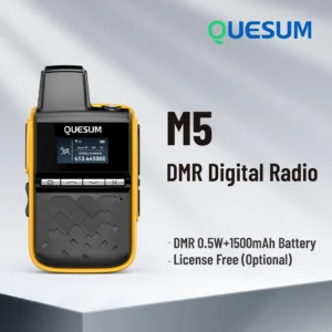 2025 QUANSHENG M5 DMR MiNi Walkie Talkie M5 License free Digital Radio