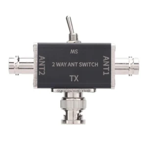 2-Channel Manual Antenna Switcher 100W 0-50MHz for HF Radio