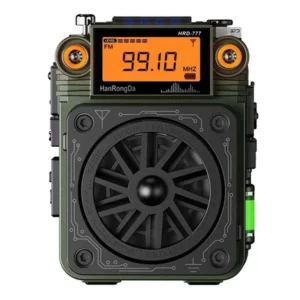 Portable FM AM Shortwave Radio HRD-777 with Bluetooth DSP Bass Speaker
