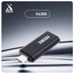 XIEGU X6200 Bluetooth Audio Adapter – Wireless FT8 HAM Transceiver for Smartphones & Digital Modes