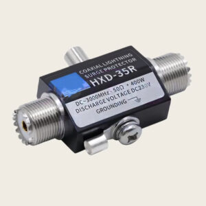 CA-35R UHF Female Lightning Arrester | DC-3GHz | Radio Surge Protector