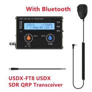usDX-CW / usDX-FT8 5W uSDX SDR QRP Transceiver (15m/20m/40m) | All‑Mode HF SSB/CW, FT8‑Ready
