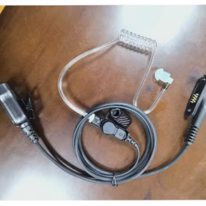 Multi-Pin Screw-In Acoustic Tube Headset Compatible with Vertex VX-820 VX-824 VX-920 VX-924 VXD-720