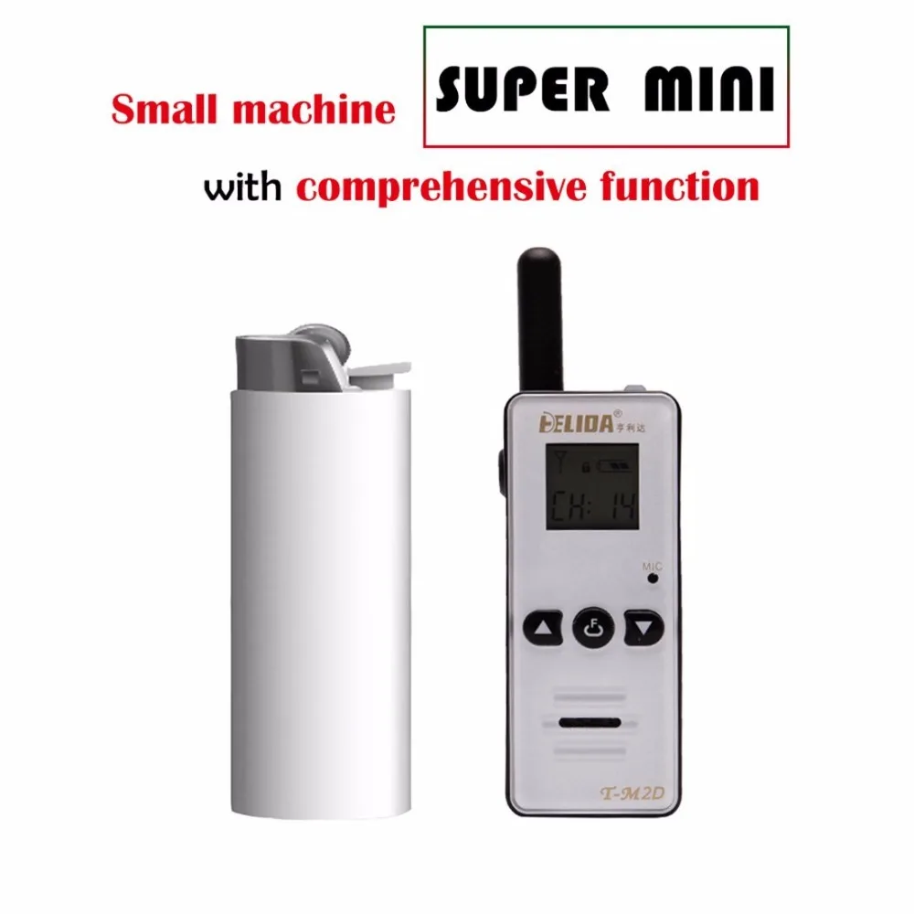 Mini Size T‑M2D Walkie‑Talkie, 128 Channels 400‑520MHz Two Way Handheld Radio - Image 3