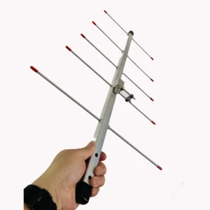 Detachable Portable 5 Elements UHF Yagi High Gain Antenna 420‑450MHz Directional Aerial for HAM Operators