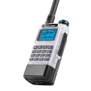 Quansheng UV-K1 Mini Kong Transparent Multi-band 2MB Memory AM/FM NOAA Ham Portable Radio Full Band Receiving