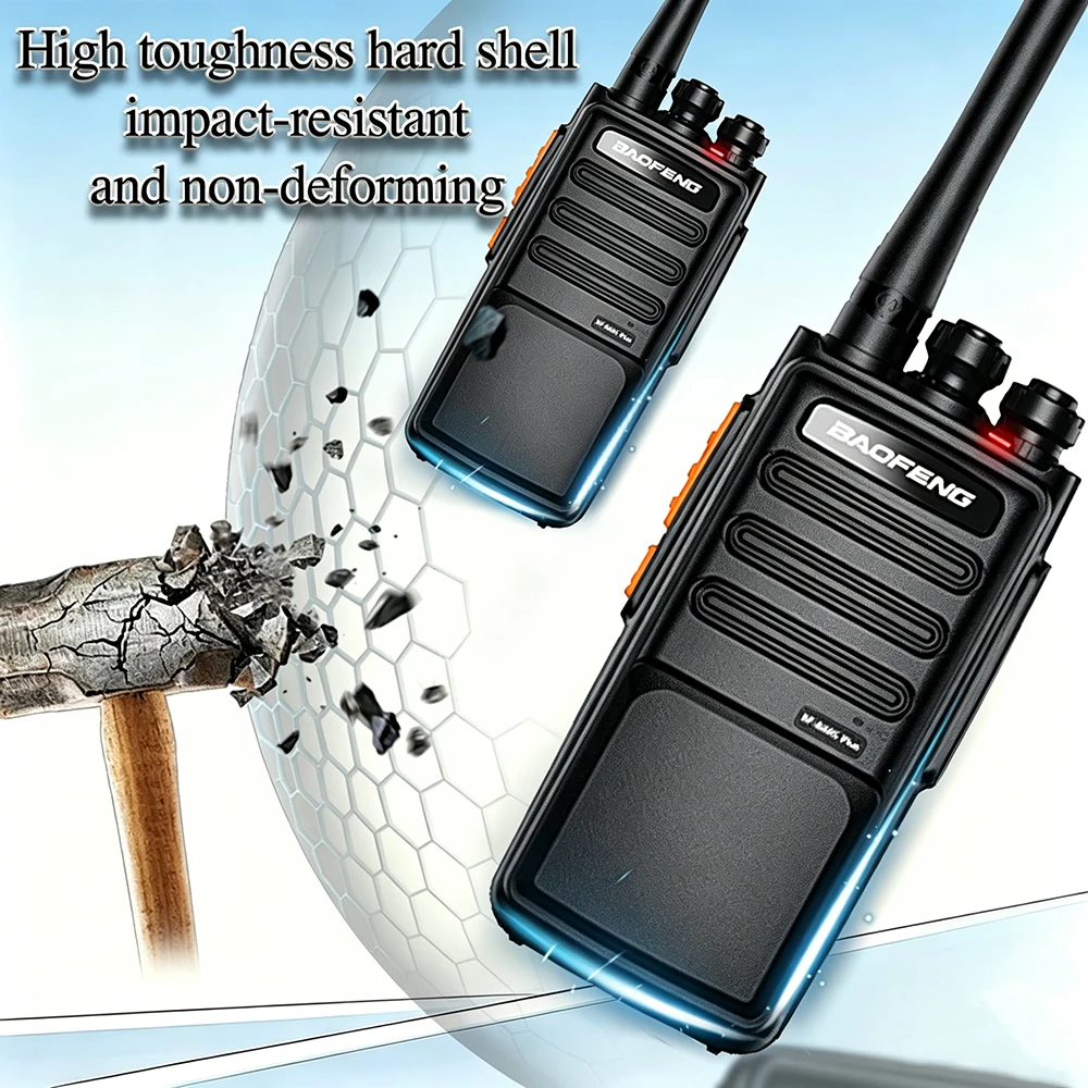 2PCS BAOFENG BF-888S Plus Long Range Walkie Talkies 16CH UHF Two-Way Radio Set for Security, Warehouse & Outdoor - Image 2